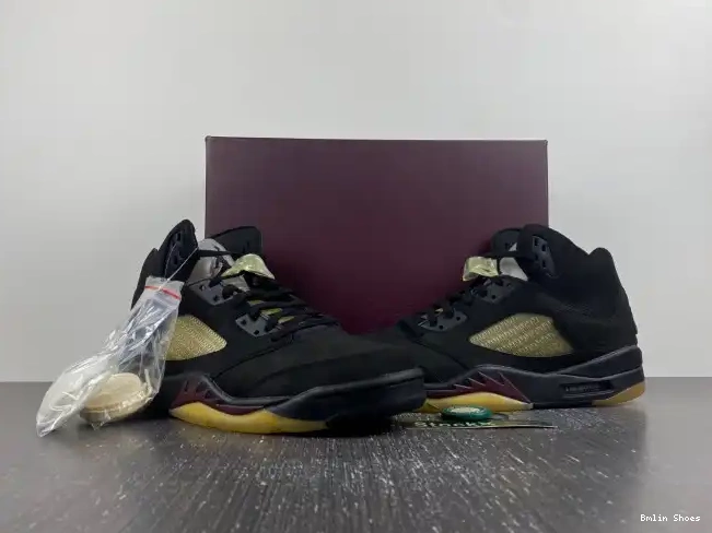 Bmlin FD1330-001 x Ma Jordan Black 5 Maniere Air A 0506